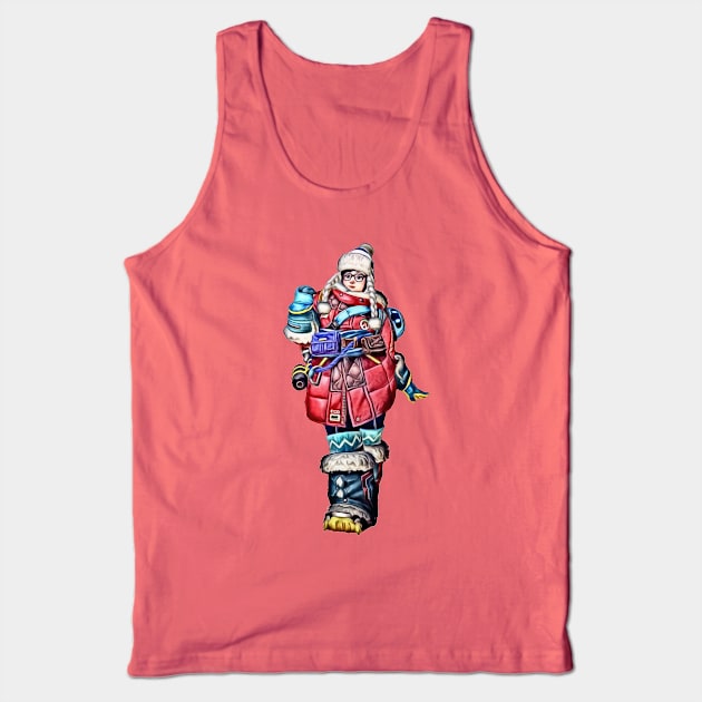 Mei, Ecopoint Antarctica Skin, Overwatch Tank Top by Green_Shirts